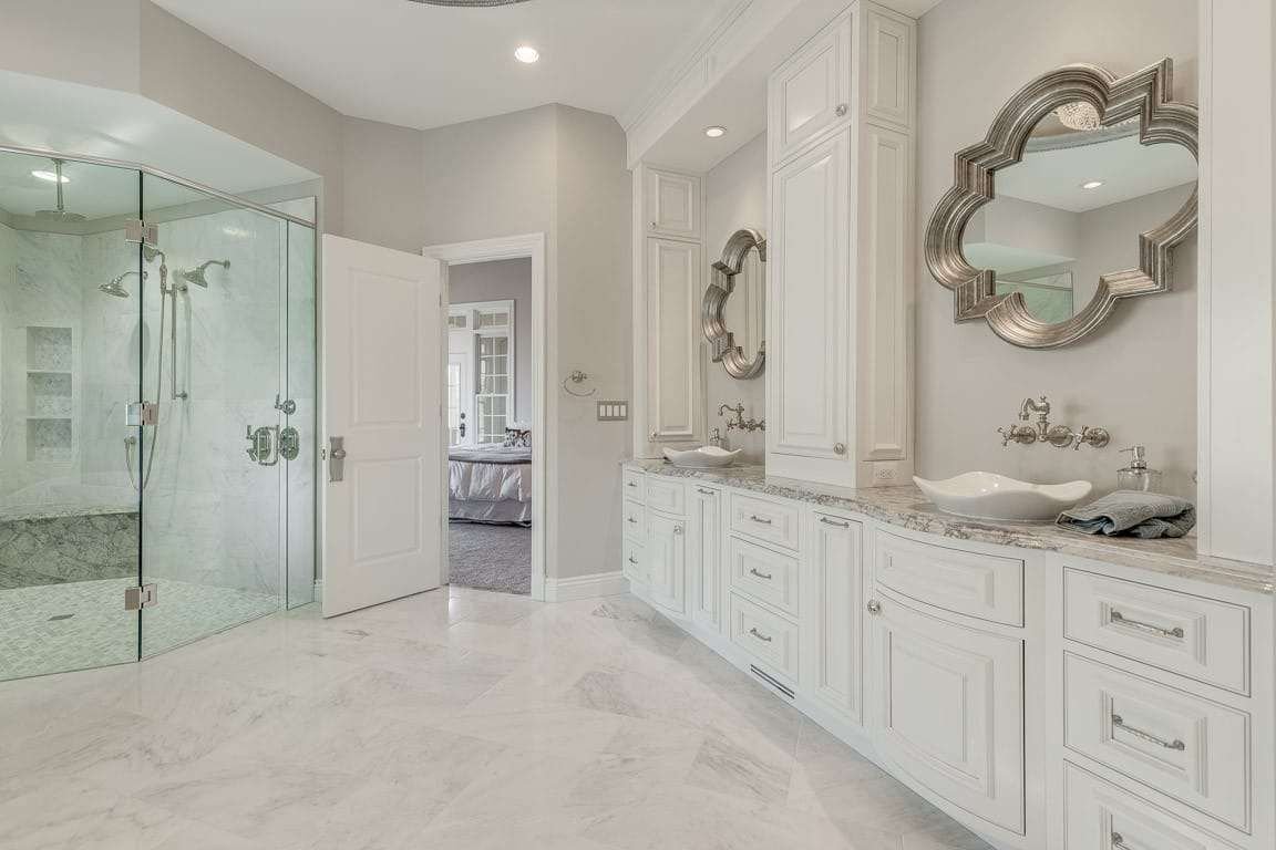 Primary Bath by Berriz Design Build